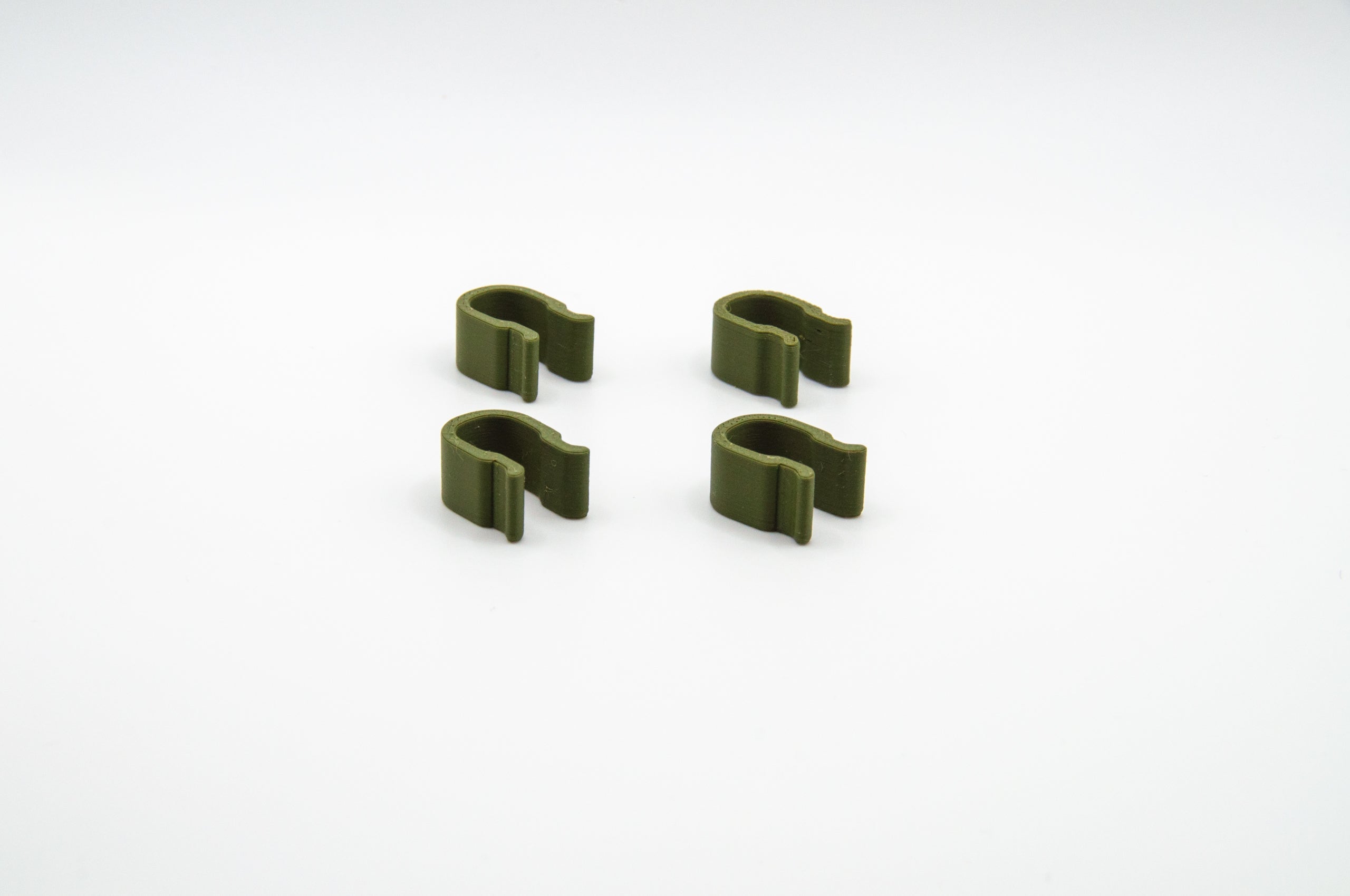 Mossy Ø5 Clips x 4 (S) - Brun
